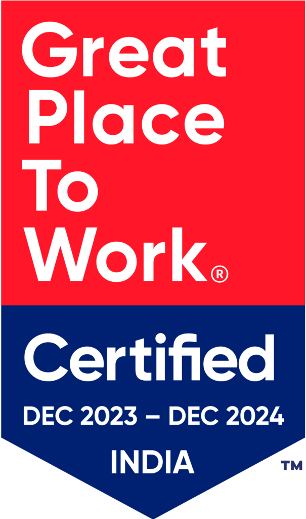 Great Place to Work Certified, Dec. 2023 - Dec. 2024, India