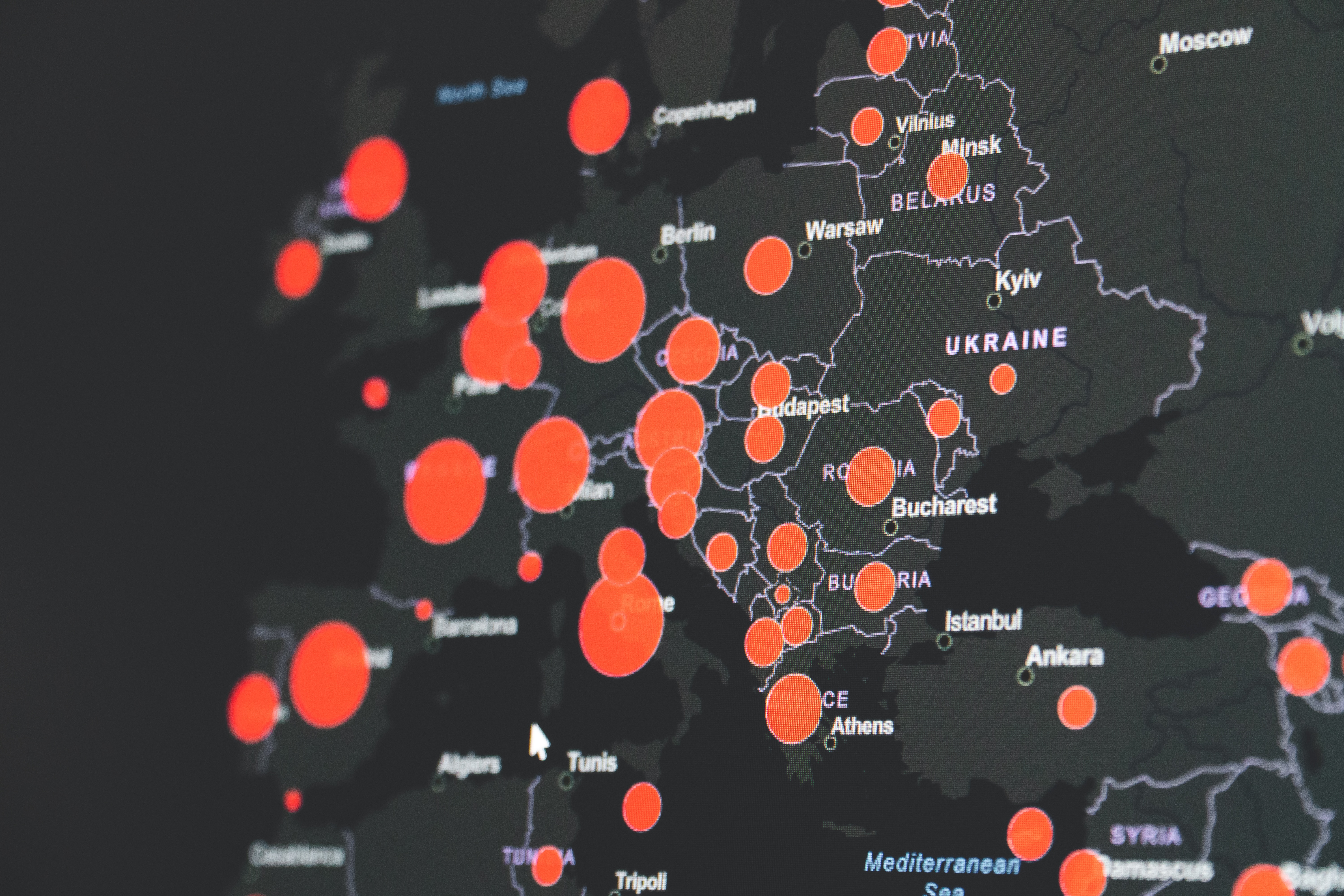 COVID map
